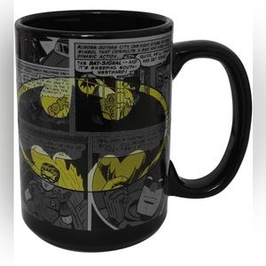 NEW Zak Designs BTMC-1591 Batman Comics Ceramic Mug, Large, Multicolor
